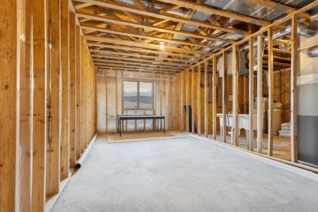 531 Depree Way, Glenwood, MN 56334 - miscellaneous room featuring concrete floors