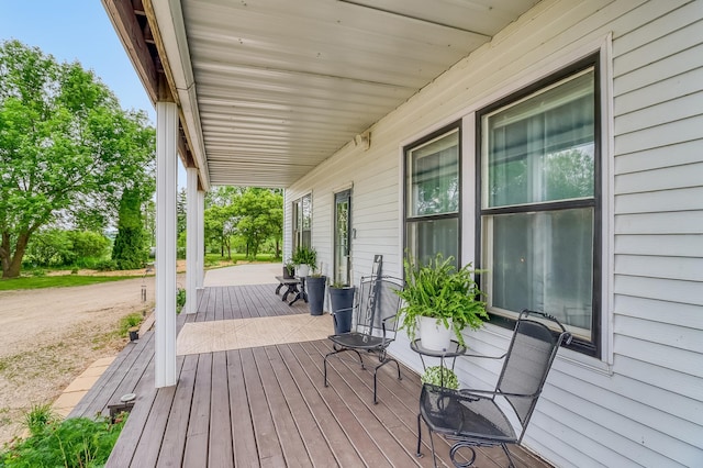 1782 225th St N, Hawley, MN 56549 - view of wooden porch