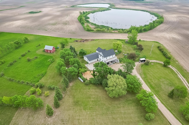 1782 225th St N, Hawley, MN 56549 - aerial view of property and surrounding area featuring a nearby body of water