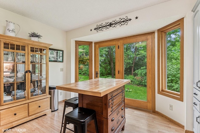 21857 Iden Avenue Pl N, Forest Lake, MN 55025 - dining room featuring light wood finished floors and baseboards