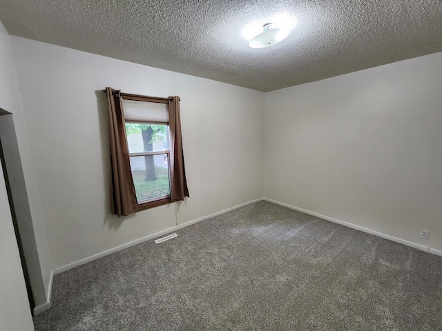 412 3rd St, Monticello, MN 55362 - empty room with a textured ceiling, carpet, and baseboards