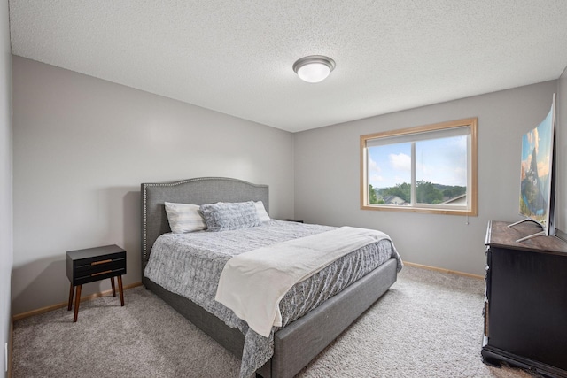 19470 Zumbro Ct NW, Elk River, MN 55330 - bedroom with carpet flooring, baseboards, and a textured ceiling