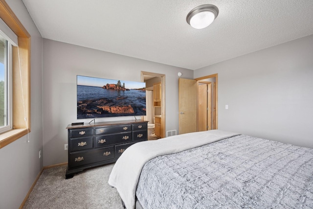 19470 Zumbro Ct NW, Elk River, MN 55330 - bedroom with light carpet, baseboards, and a textured ceiling
