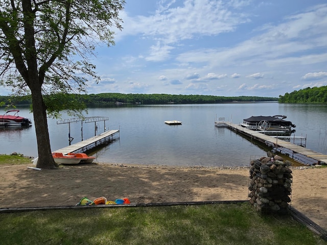 29501 Maplewood Rd Horseshoe, Unit Horseshoe, Callaway, MN 56521 - dock with a water view