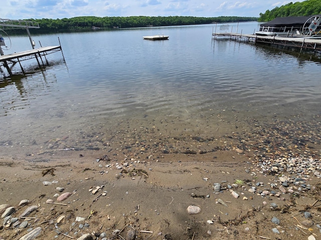 29501 Maplewood Rd Horseshoe, Unit Horseshoe, Callaway, MN 56521 - dock area with a water view