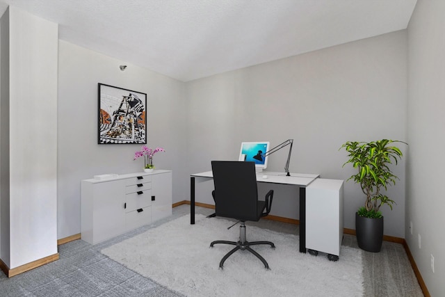 3000 Raleigh Ave Unit 306, Saint Louis Park, MN 55416 - office area featuring light colored carpet and baseboards