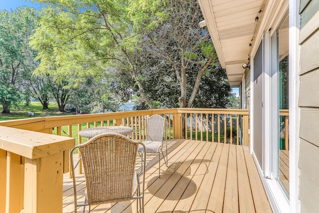 8563 72nd St S, Cottage Grove, MN 55016 - view of deck