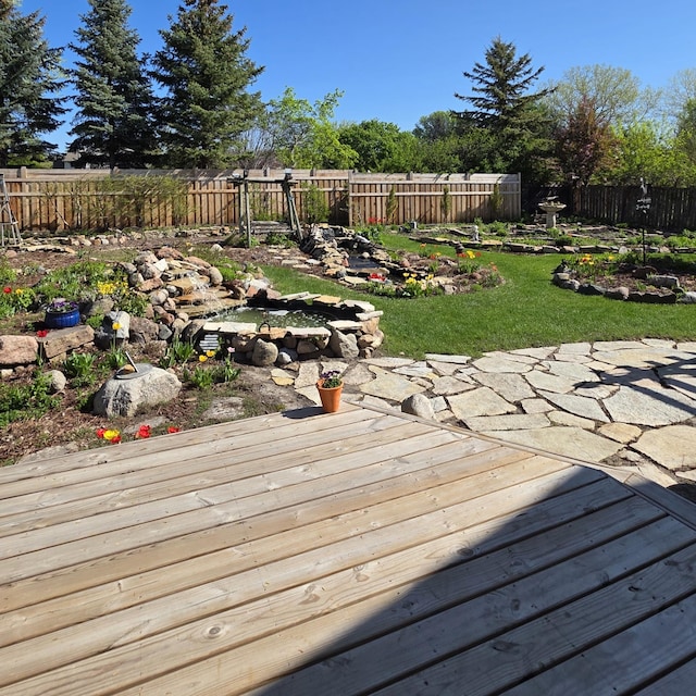 1300 Earle Way, Burnsville, MN 55306 - view of wooden deck