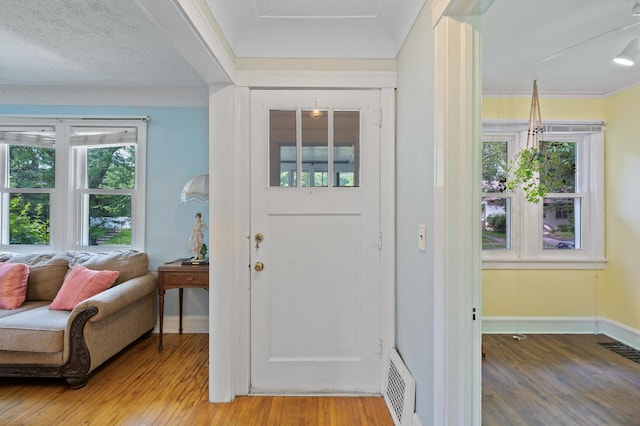 1252 Arkwright St, Saint Paul, MN 55130 - entrance foyer with hardwood / wood-style flooring