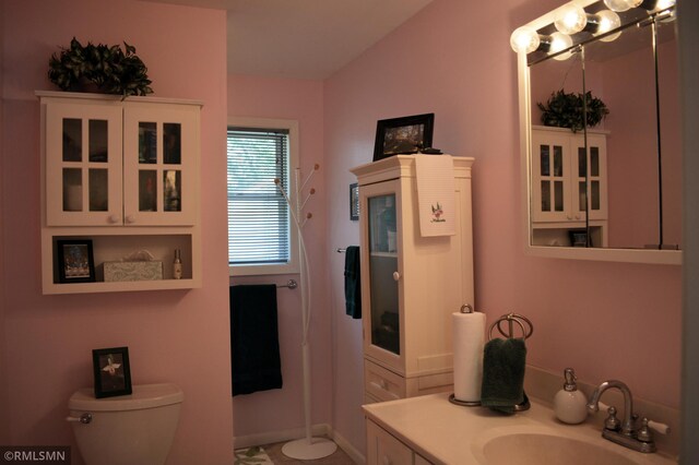 31145 409th Pl, Aitkin, MN 56431 - bathroom featuring vanity and toilet