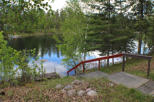 7047 Kingfisher Ln NE, Frohn Twp, MN 56601 - water view
