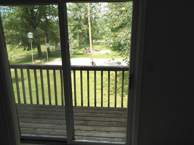7047 Kingfisher Ln NE, Frohn Twp, MN 56601 - entryway featuring healthy amount of natural light