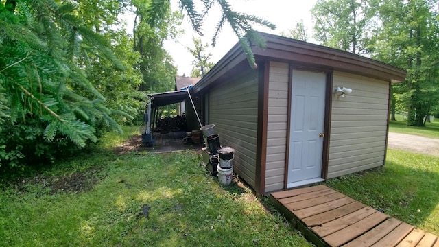 7047 Kingfisher Ln NE, Frohn Twp, MN 56601 - view of outbuilding