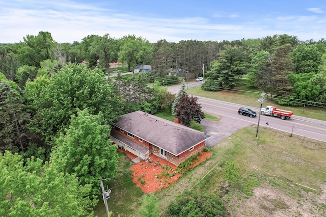 15429 Ramsey Blvd NW, Ramsey, MN 55303 - drone / aerial view of a forest