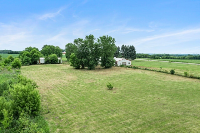 17323 County 31st Blvd, Welch Twp, MN 55089 - view of grassy yard with a rural view and an outbuilding