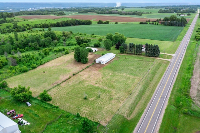 17323 County 31st Blvd, Welch Twp, MN 55089 - aerial view of sparsely populated area with farmland
