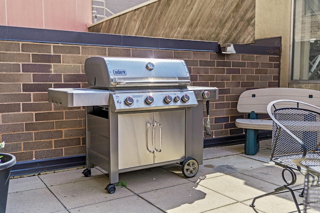 26 10th St W Unit 706, Saint Paul, MN 55102 - view of patio / terrace featuring area for grilling