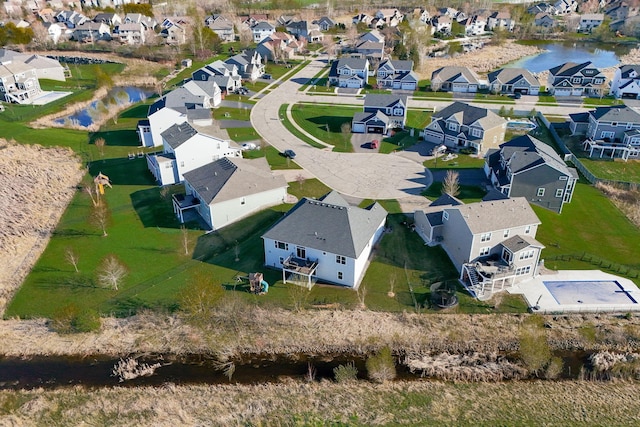 6944 Xanthus Ln N, Maple Grove, MN 55311 - aerial perspective of suburban area featuring a nearby body of water