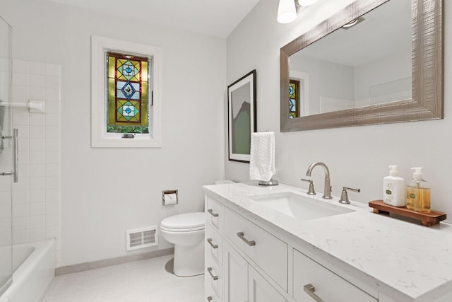 6050 Blake Ridge Rd, Edina, MN 55436 - bathroom with vanity and shower / bathtub combination