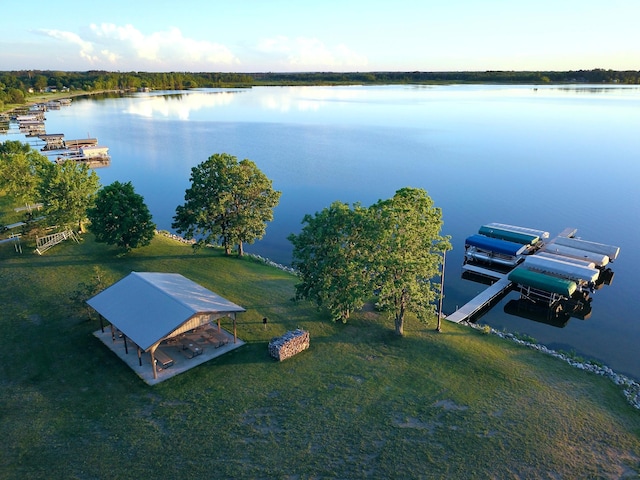 416 Rako St SW, Bemidji, MN 56601 - aerial view of a large body of water