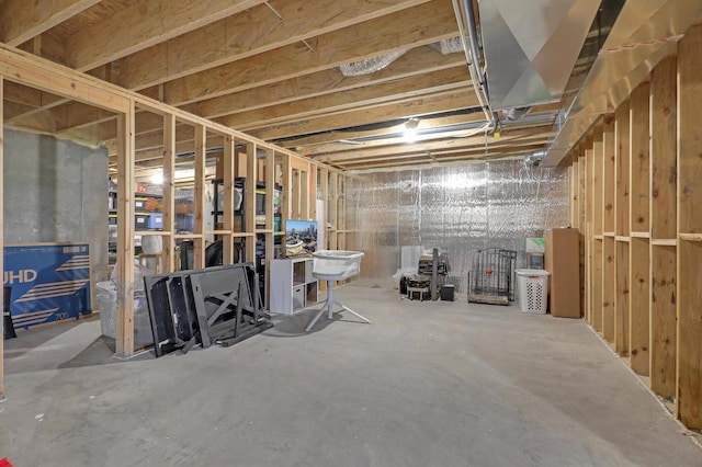6645 91st St S, Cottage Grove, MN 55016 - view of unfinished basement