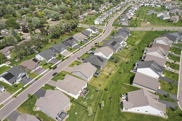6645 91st St S, Cottage Grove, MN 55016 - aerial view of property's location with nearby suburban area