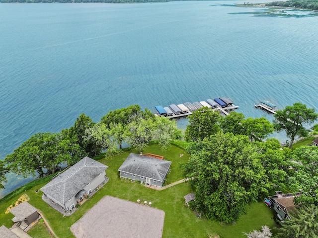 1874 Hidden Valley Ln NW, Leaf Valley Twp, MN 56354 - drone / aerial view of a nearby body of water