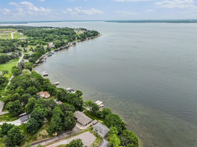 1874 Hidden Valley Ln NW, Leaf Valley Twp, MN 56354 - aerial view of a nearby body of water