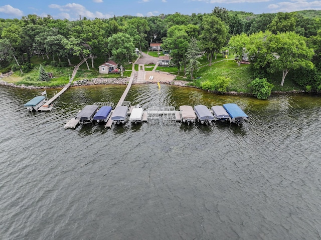 1874 Hidden Valley Ln NW, Leaf Valley Twp, MN 56354 - aerial view of a large body of water