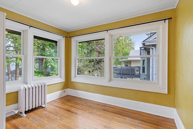 2505 Pleasant Ave, Minneapolis, MN 55404 - unfurnished sunroom with radiator heating unit and plenty of natural light