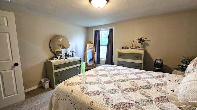 111 10th Ave SE, Elbow Lake, MN 56531 - bedroom featuring carpet floors, a textured ceiling, and baseboards
