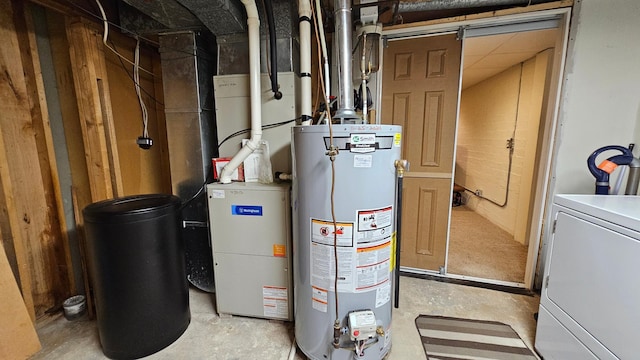 111 10th Ave SE, Elbow Lake, MN 56531 - utilities with gas water heater and washer / clothes dryer
