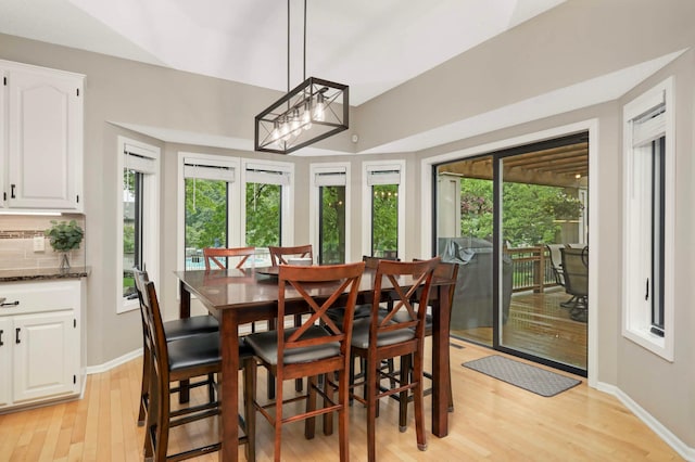 1366 140th Ln NW, Andover, MN 55304 - dining space featuring light wood-type flooring and baseboards