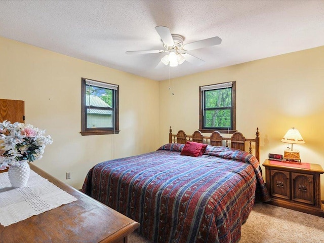 1474 Shamineau Dr, Motley, MN 56466 - bedroom with carpet and a ceiling fan