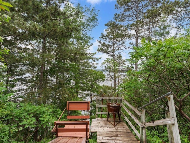 1474 Shamineau Dr, Motley, MN 56466 - view of deck