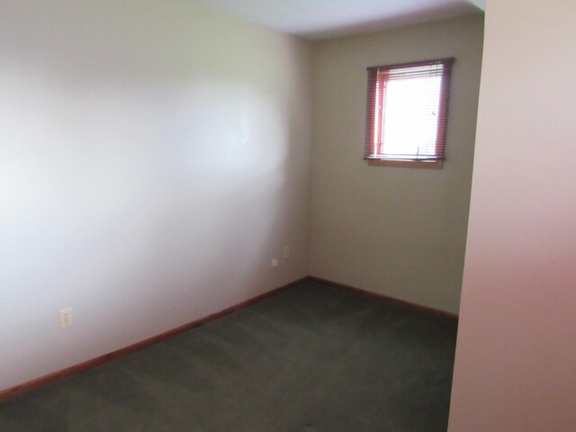457 Rohrer St, Round Lake, MN 56167 - unfurnished room with dark carpet and baseboards