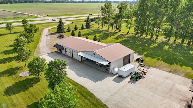 18000 10th St SW, Hawley, MN 56549 - aerial view of sparsely populated area