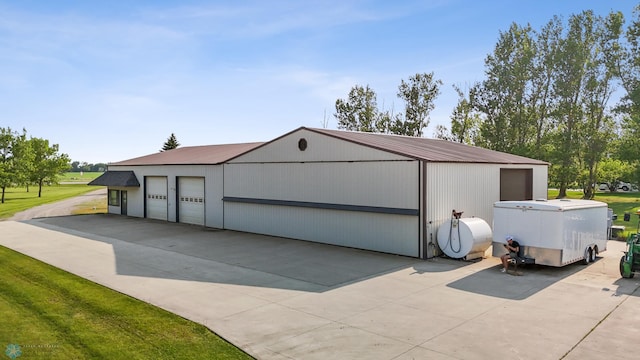 18000 10th St SW, Hawley, MN 56549 - view of detached garage