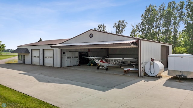 18000 10th St SW, Hawley, MN 56549 - garage featuring a garage