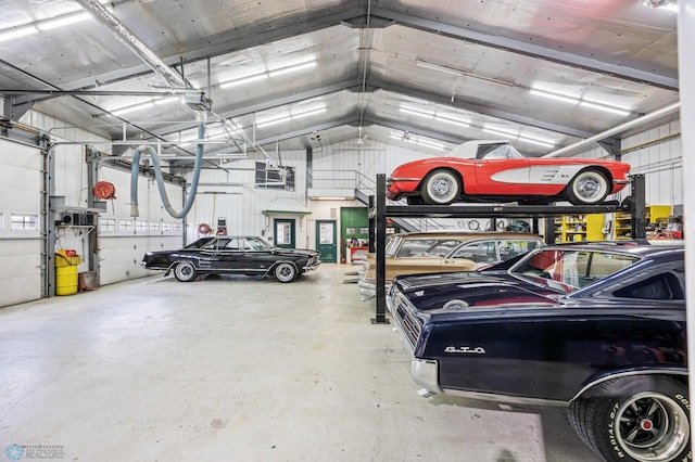 18000 10th St SW, Hawley, MN 56549 - parking deck with a garage door opener