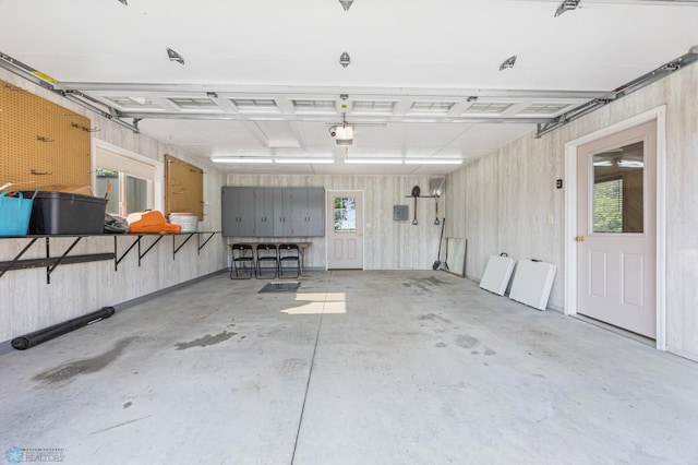 18000 10th St SW, Hawley, MN 56549 - garage with a garage door opener