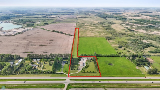 18000 10th St SW, Hawley, MN 56549 - view of rural area with property boundaries highlighted