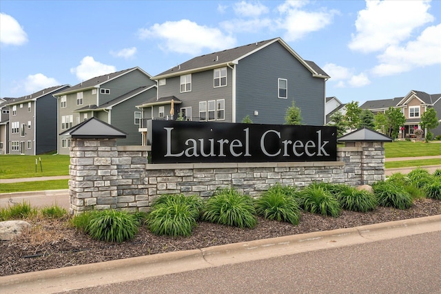 11444 Creekside Ct, Rogers, MN 55311 - community / neighborhood sign with a residential view
