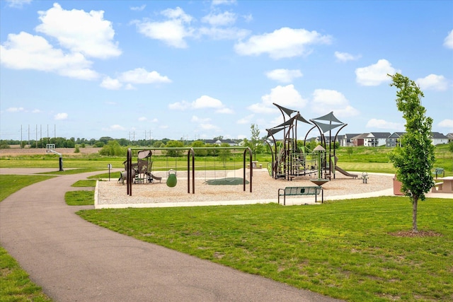 11444 Creekside Ct, Rogers, MN 55311 - community play area featuring a yard