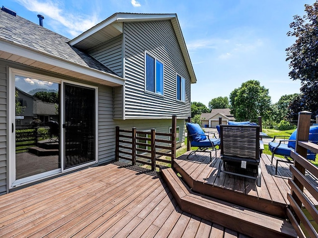 201 3rd St NW, Saint Michael, MN 55376 - view of wooden deck