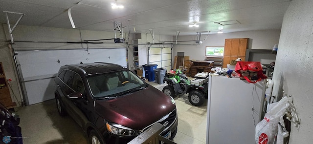 4708 21st St N, Moorhead, MN 56560 - garage featuring a garage door opener