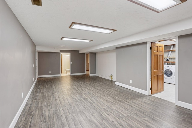 1985 Mabel Ct, Chaska, MN 55318 - finished basement with washer / clothes dryer and wood finished floors