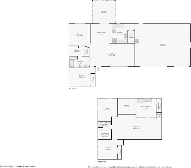 1985 Mabel Ct, Chaska, MN 55318 - view of room layout