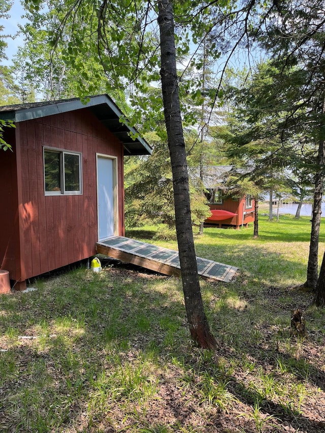 1760 Grindstone Is, International Falls, MN 56649 - view of grassy yard