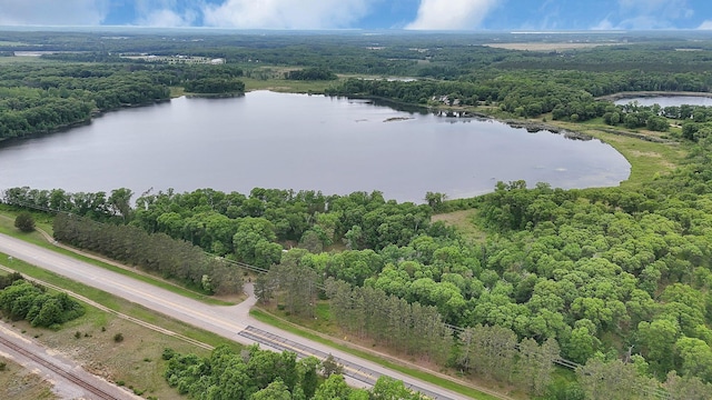 3566 State Highway 210, Baxter, MN 56425 - aerial view of a nearby body of water and a heavily wooded area